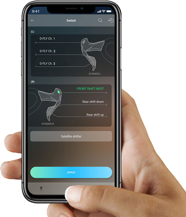 Load image into Gallery viewer, Shimano GRX ST-RX825 Di2 Shift/Brake Lever with BR-RX820 Hydraulic Disc Brake Caliper - Left/Front, 2x, Flat Mount