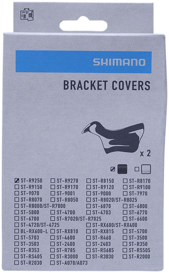 Load image into Gallery viewer, Shimano Dura-Ace ST-R9250 Di2 STI Lever Hoods - Black, Pair