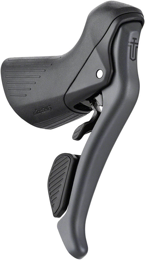 Load image into Gallery viewer, microSHIFT Sword Drop Bar Shifter/Brake Lever Set - 2x, 10-Speed, Sword Compatible, Gray, Version B