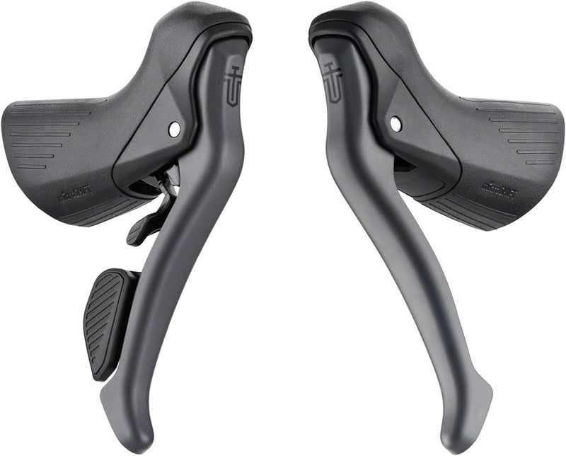 Load image into Gallery viewer, microSHIFT Sword 10-Speed Rear Derailleur & Drop Bar Shifter/Brake Lever Set Gray, Alloy & Advanced Clutch System