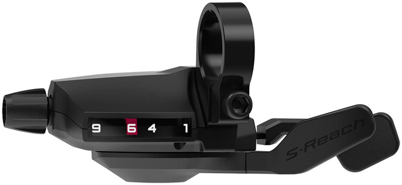 Load image into Gallery viewer, Shimano CUES SL-U4050-9R Short Reach Shifter - Right, 9-Speed, Rapidfire Plus, Optical Gear Display, Black