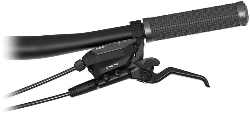 Load image into Gallery viewer, Shimano ST-EF515-L EZ Fire Plus Shift/Brake Lever - Left, 3x Shift, Optical Gear Display, For Hydraulic Disc Brake,