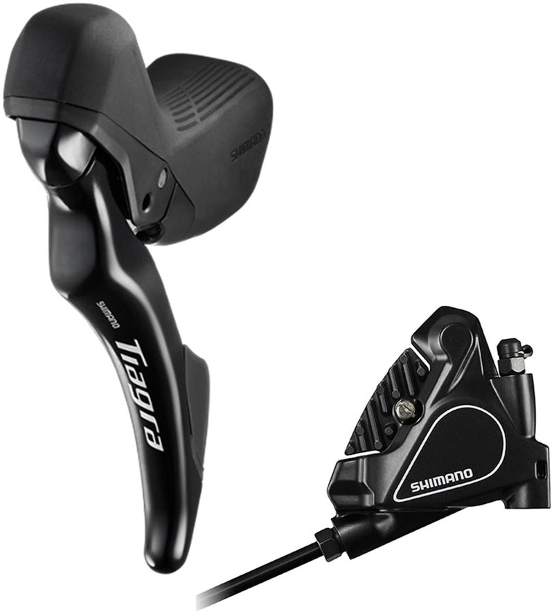 Load image into Gallery viewer, Shimano-Tiagra-ST-R4020-Shift-Brake-Lever-with-BR-RS405-Hydraulic-Disc-Brake-Caliper-Universal-HBSL0481