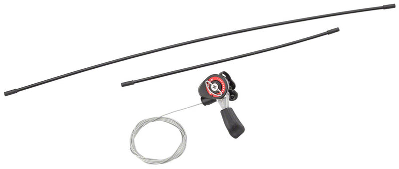 Load image into Gallery viewer, SunRace MTB Right Friction Shift Shifter Sun Race Alloy Lever Steel Clamp