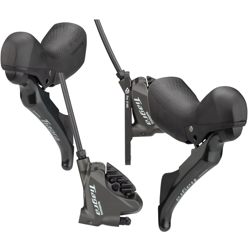 Load image into Gallery viewer, Shimano Tiagra ST-4720/BR-4770 Mechanical Hydraulic Shift & Brake Bundle 2x10-Speed, Flat Mount, Resin Pads