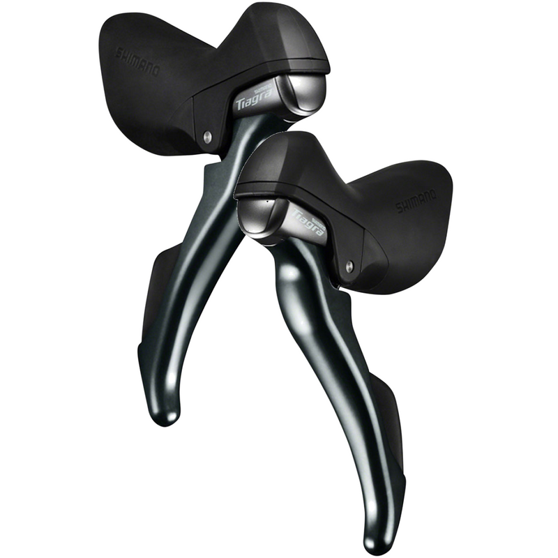 Load image into Gallery viewer, Shimano Tiagra ST-4700 10-Speed Dual Control Levers Ergonomic, Alloy, Super SLR, Adjustable Reach