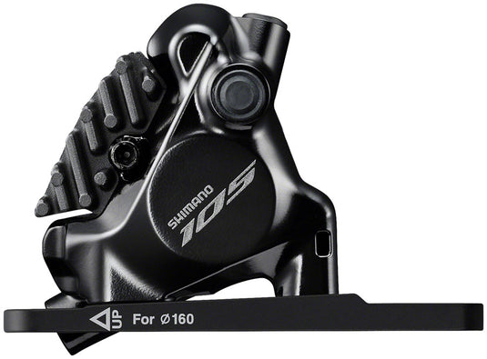 Shimano 105 ST-R7170-LE Di2 Shift/Brake Lever with BR-R7170 Hydraulic Disc Brake Caliper - Front, 2x, Flat Mount with
