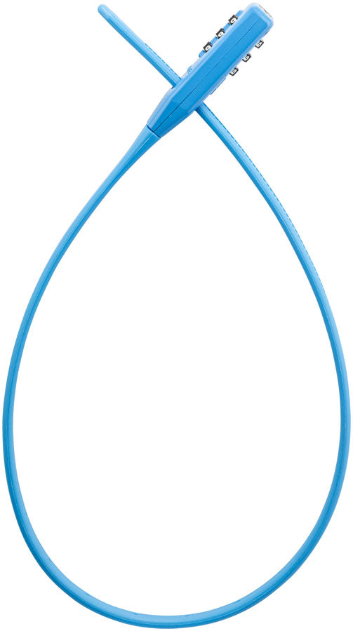 Load image into Gallery viewer, Kryptonite Click Lock Combo Cable lock, Combination, 10mm, 45cm, 1.5', Blue