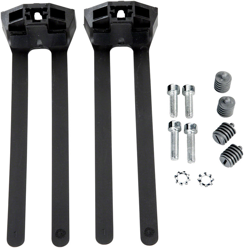 Load image into Gallery viewer, Kryptonite Ring Wheel Lock w/ Plug-In Chain 5.5mm 120cm Chain Black