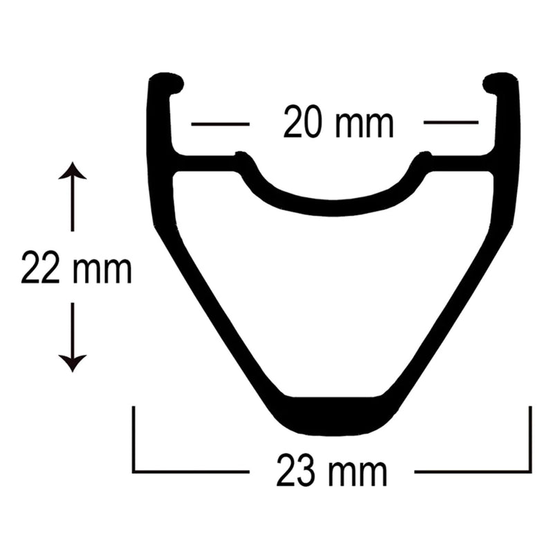 Load image into Gallery viewer, Astral Solstice 700c MSW (Rim Brake) Rim, 24h, Black