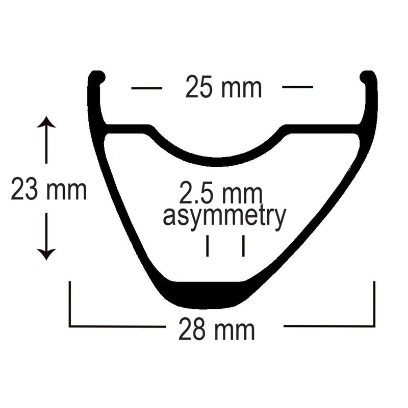 Load image into Gallery viewer, Astral Outback 29"/700c Alloy Disc Rim Lightweight, Tubeless-Ready Aluminum 28H Wheel Set for Gravel & XC MTB