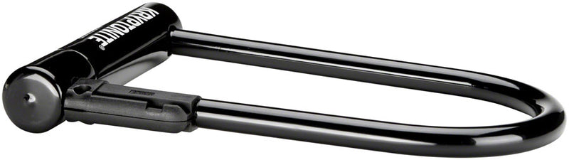 Load image into Gallery viewer, Kryptonite Keeper U-Lock 4 x 8" Keyed Black Includes Bracket Vinyl Cover