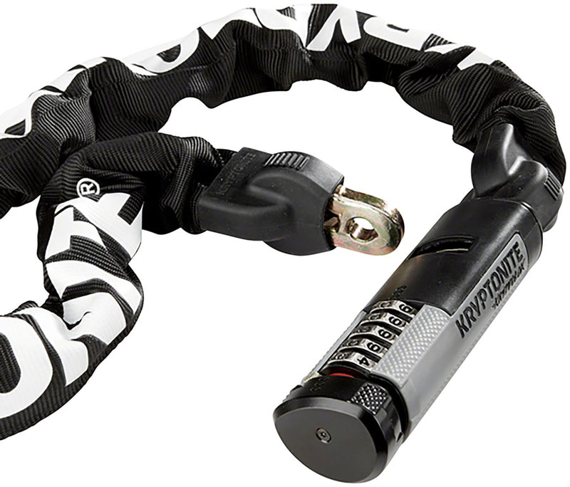 Load image into Gallery viewer, Kryptonite KryptoLok 912 Chain Lock with Combination Steel 120cm Resettable