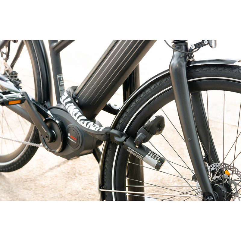 Load image into Gallery viewer, Kryptonite KryptoLok 912 Chain Lock with Combination Steel 120cm Resettable