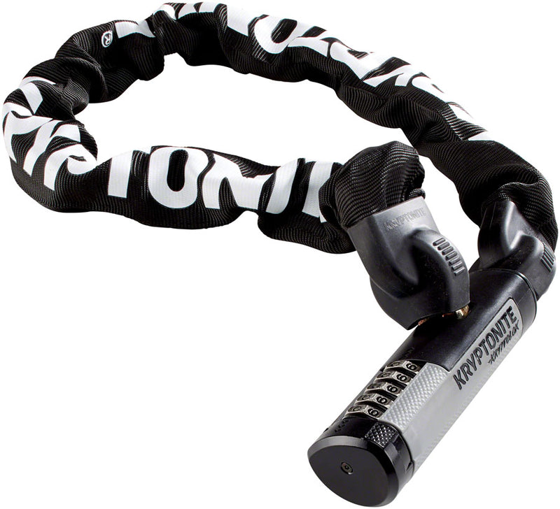 Load image into Gallery viewer, Kryptonite KryptoLok 990 Chain Lock Bundle 9mm Manganese Steel Combination Security Locks, Weather-Resistant, 90cm for Bicycle & Bike Security