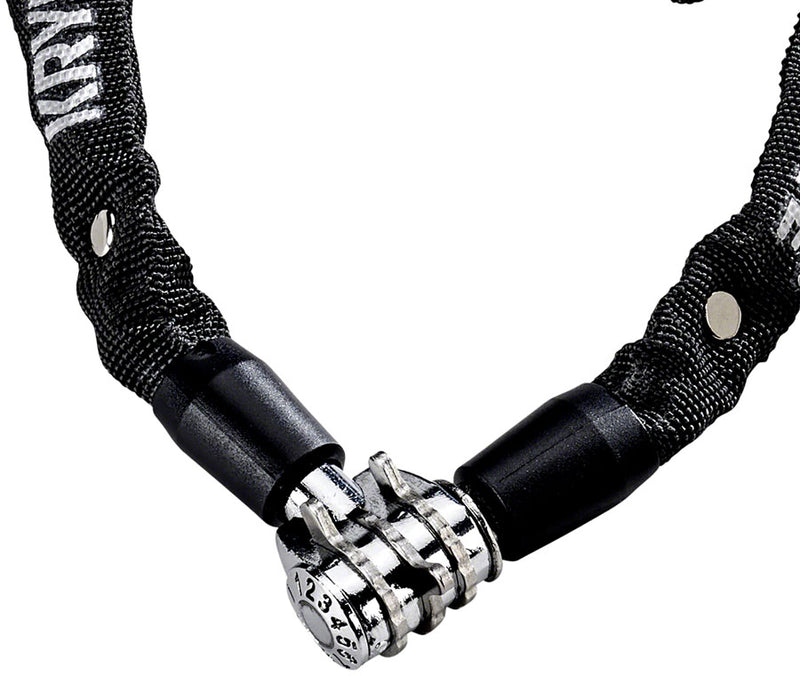 Load image into Gallery viewer, Kryptonite Keeper 411 Chain Lock with Combination: Black, 4 x 110cm