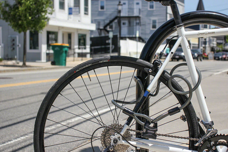 Load image into Gallery viewer, Kryptonite KryptoFlex Cable Lock with Key 6' x 8 mm Flexible Braided Steel Cable