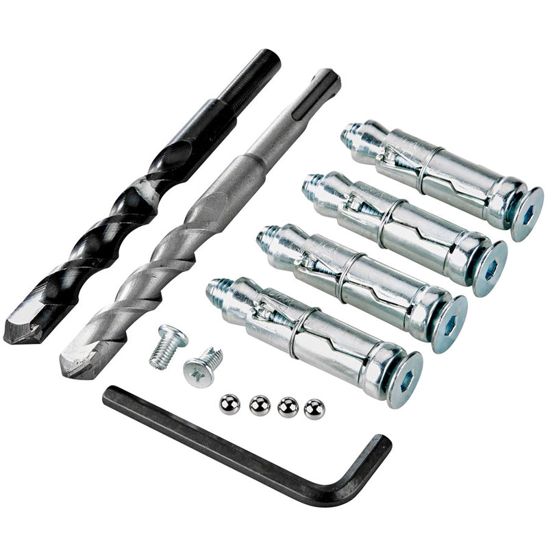 Load image into Gallery viewer, Kryptonite Evolution Ground Anchor Black 14mm Shackle Inludes Hardware