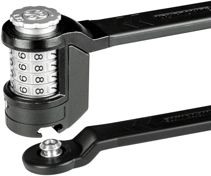 Load image into Gallery viewer, Kryptonite Keeper 585 Combo Folding Lock 85cm 3mm Black # 2 Keys Included