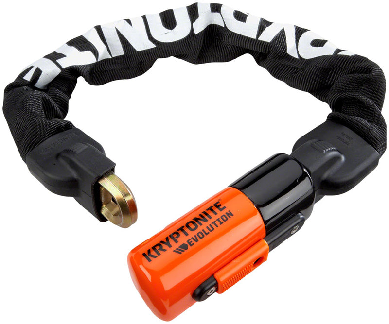 Load image into Gallery viewer, Kryptonite 1055 Evolution Mini Series 4 Chain Lock Keyed 10mm x 55cm End Link