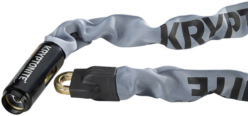 Load image into Gallery viewer, Kryptonite Keeper 785 Integrated Steel Chain Lock Keyed 7mm x 85cm Gray