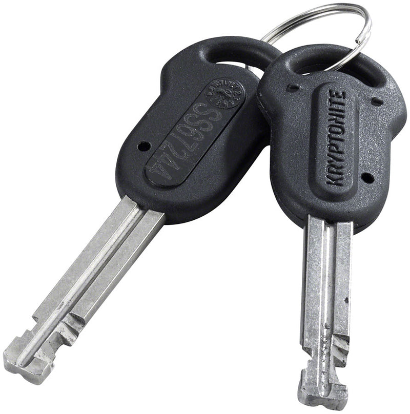 Load image into Gallery viewer, Kryptonite Keeper 785 Integrated Steel Chain Lock Keyed 7mm x 85cm Red