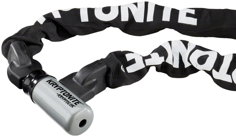 Load image into Gallery viewer, Kryptonite Kryptolok 2 912 Chain, Chain Lock, Key, 9mm, 120cm, 4', Black