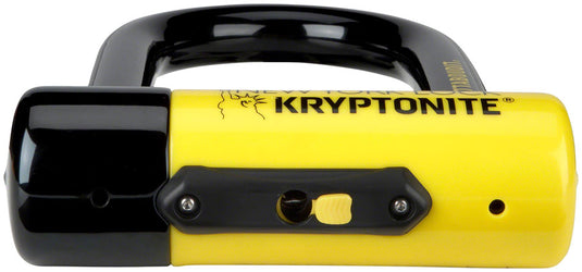 Kryptonite New York U-Lock 3.25 x 6" Keyed Black Double Deadbolt Design