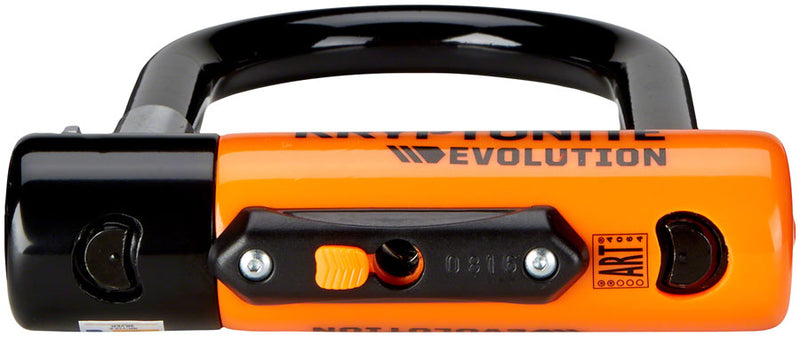 Load image into Gallery viewer, Kryptonite Evolution Series U-Lock 3.25 x 7" Keyed Black Includes 4' Cable