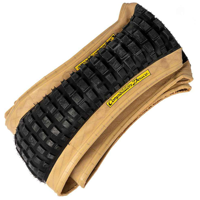 Load image into Gallery viewer, House of Looptail Competition Deuce 26x2.125" MTB Tires with ZSG Zero Slip Grip Rubber & Folding Bead (Pack of 2)