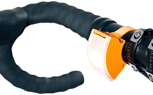 Bookman Curve Headlight - Rechargable, Orange