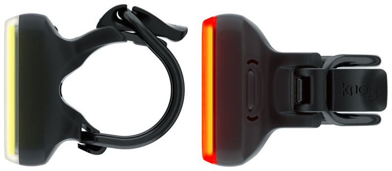 Load image into Gallery viewer, Knog Blinder Square Twinpack Headlight and Taillight Set