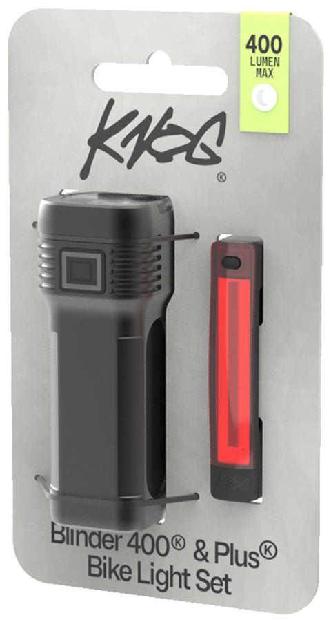 Load image into Gallery viewer, Knog Blinder 400/Plus 20 Lights, Front/Rear Set, Black