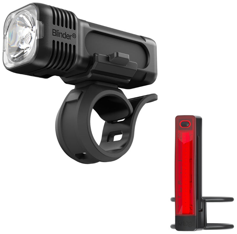 Load image into Gallery viewer, Knog-Blinder-400-Plus-20-F-R-Set-Headlight-&-Taillight-Set-Flash-LGST0421