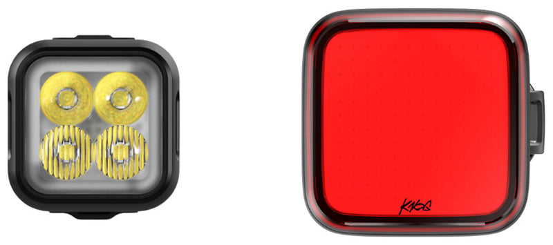 Load image into Gallery viewer, Knog Blinder 700/Blinder 100 Lights, Front/Rear Set, Black