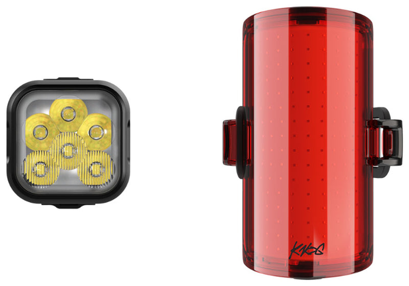 Load image into Gallery viewer, Knog Blinder 1400/Cobber Reflex Lights, Front/Rear Set, Blk
