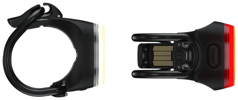 Load image into Gallery viewer, Knog Blinder Mini Twinpack, Square Pattern, Front/Rear, Blk