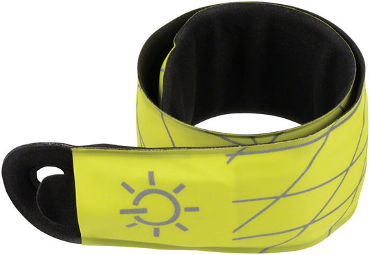 Nite Ize SlapLit LED Bracelet with Wavy Grid: Neon Yellow