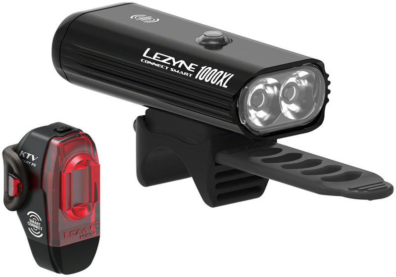 Load image into Gallery viewer, Lezyne-Connect-Smart-1000XL-Headlight-and-KTV-Pro-Smart-Taillight-Set-Headlight-&-Taillight-Set-Flash-LT1408