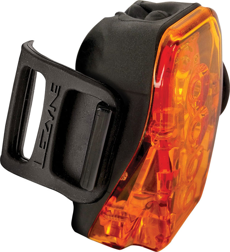 Load image into Gallery viewer, Lezyne LED Laser Drive Rear Light, Black Micro-USB Charging w/ Silicone Strap