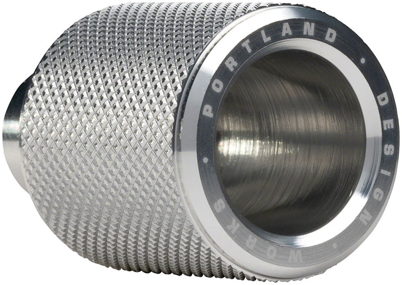 Load image into Gallery viewer, Portland Design Works Light Nug Headlight Mount - Silver