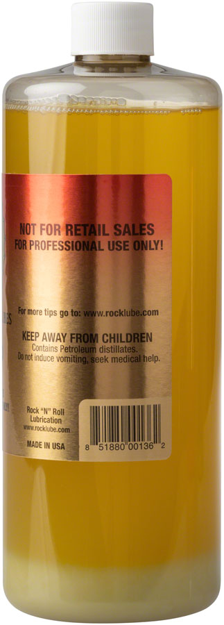 Load image into Gallery viewer, Rock N Roll Gold Chain Lube Refill Bottle 32 oz