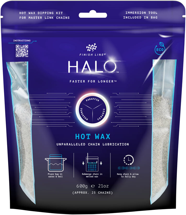 Load image into Gallery viewer, Finish-Line-Halo-Hot-Wax-Lubricant-Lube-21-oz-600g-Bicycle-Chain-Lube
