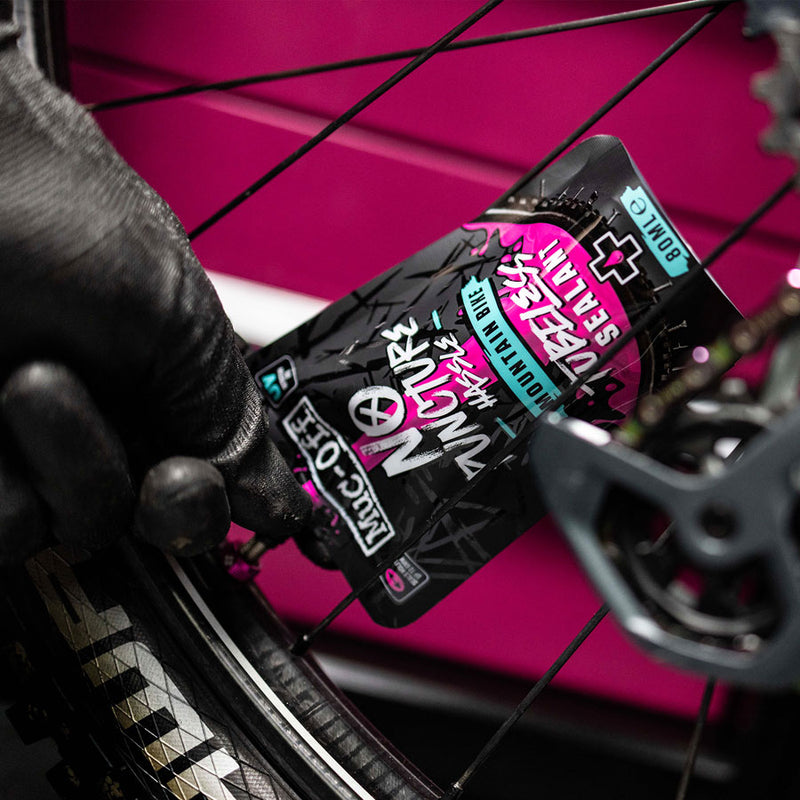 Load image into Gallery viewer, Muc-Off MTB Tubeless Tire Sealant - 80ml Pouch
