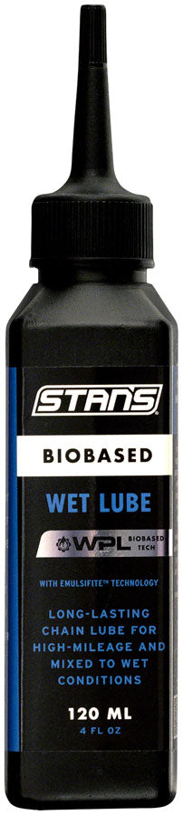Load image into Gallery viewer, Stans No Tubes BioBased Wet Chain Lube, Lubricant, 120ml