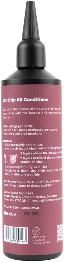 Load image into Gallery viewer, CeramicSpeed UFO Drip Lube 180ml