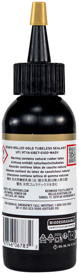 Load image into Gallery viewer, Stan's Rolled Gold Tubeless Sealant, 60ml (2oz), Each