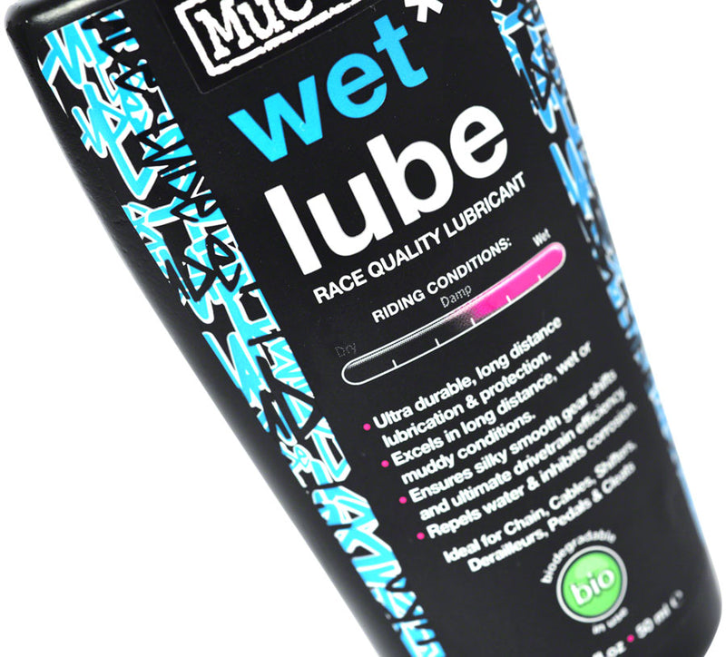 Load image into Gallery viewer, Muc-Off Bio Wet Bike Chain Lube - 50ml Drip Bicycle Drivetrain Lubricant