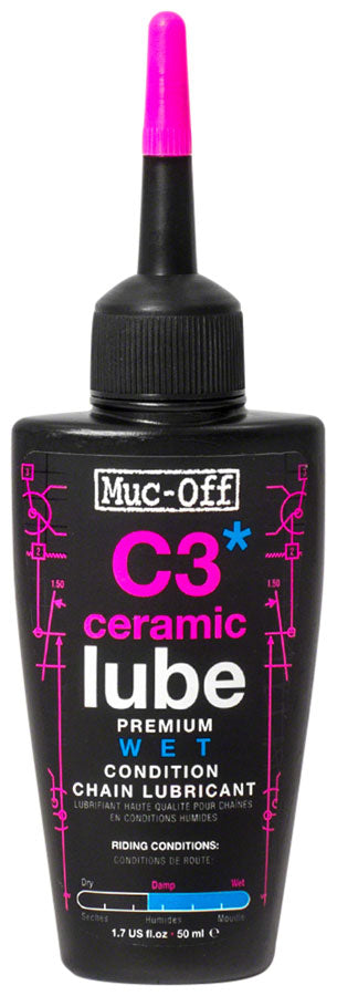 Load image into Gallery viewer, Muc-Off C3 Wet Ceramic Bike Chain Lube - 50ml, Drip