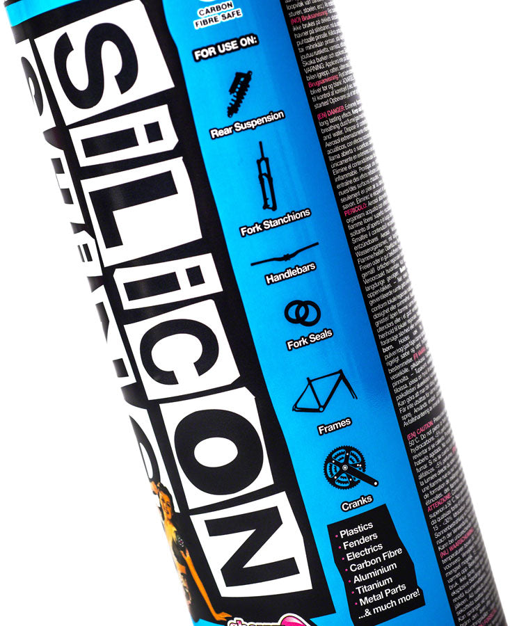 Load image into Gallery viewer, Muc-Off Silicon Shine Lube 500ml Metal Plastic or Rubber Friction Reduction
